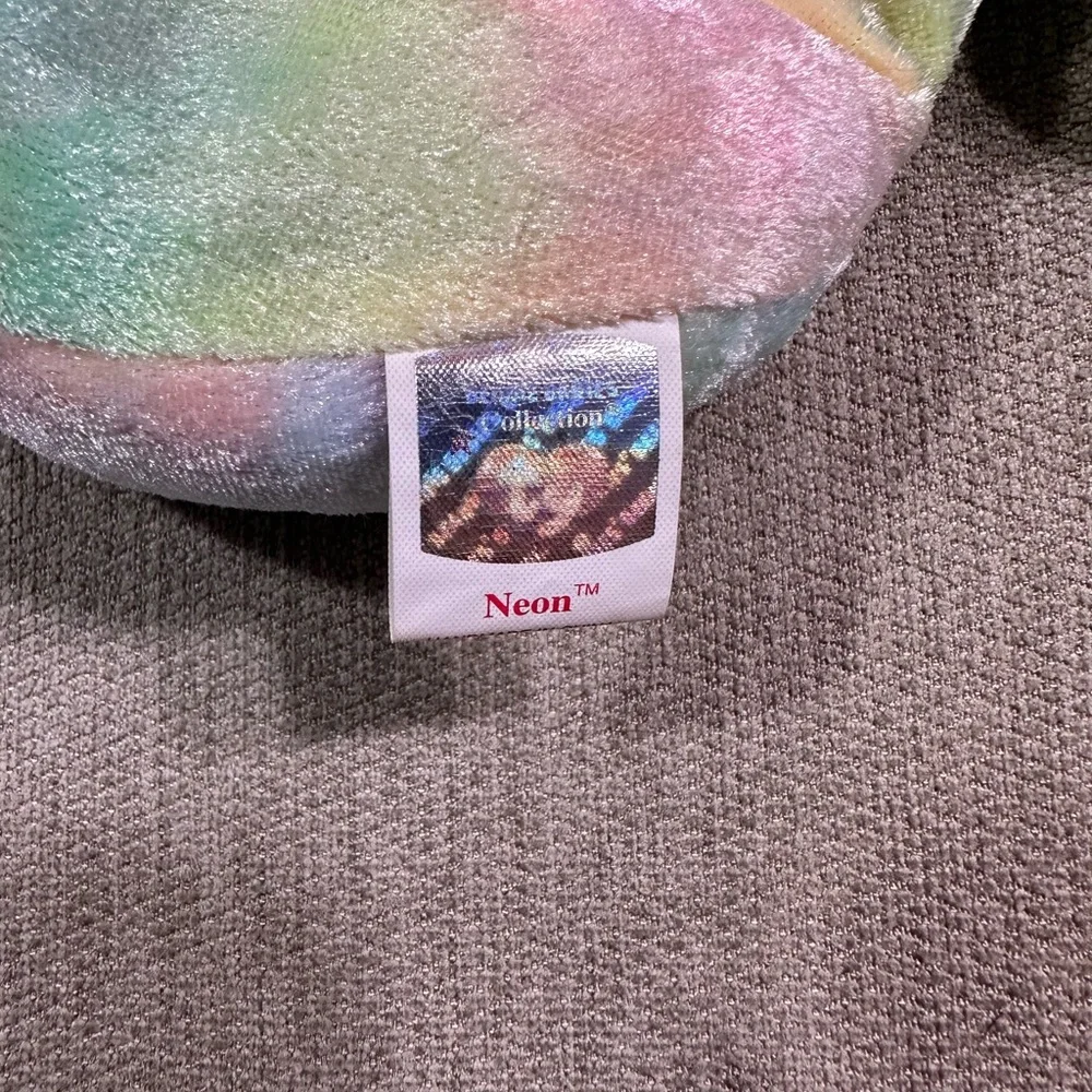 Ty Beanie Baby 1999 Neon Pastel Seahorse Plush
